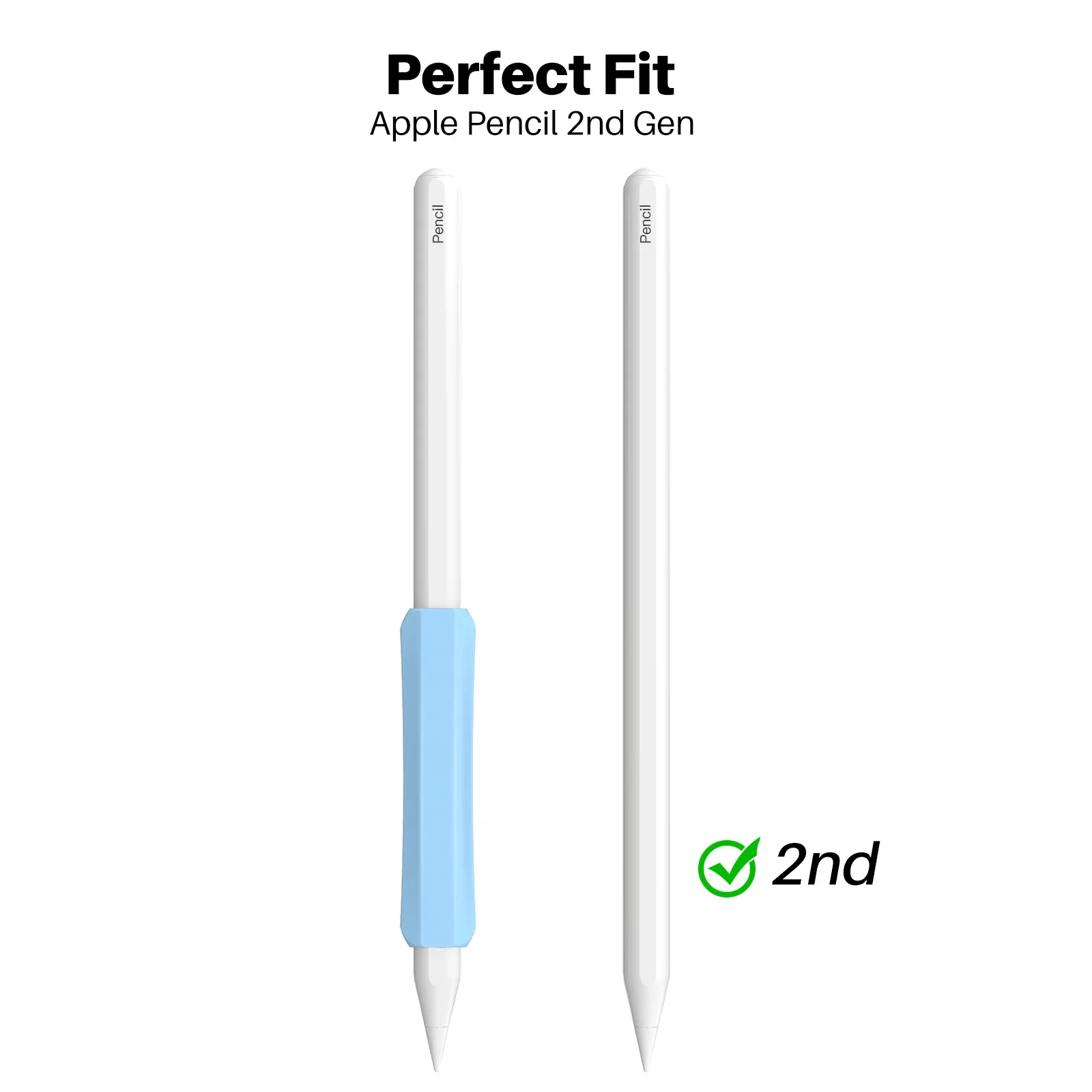  ручка Ручка Нескользящий защитный чехол Подходит для Huawei M-Pencil Apple Pencil Чехол 1/2 поколения Силиконовая ручка Защитный чехол Изображение 5