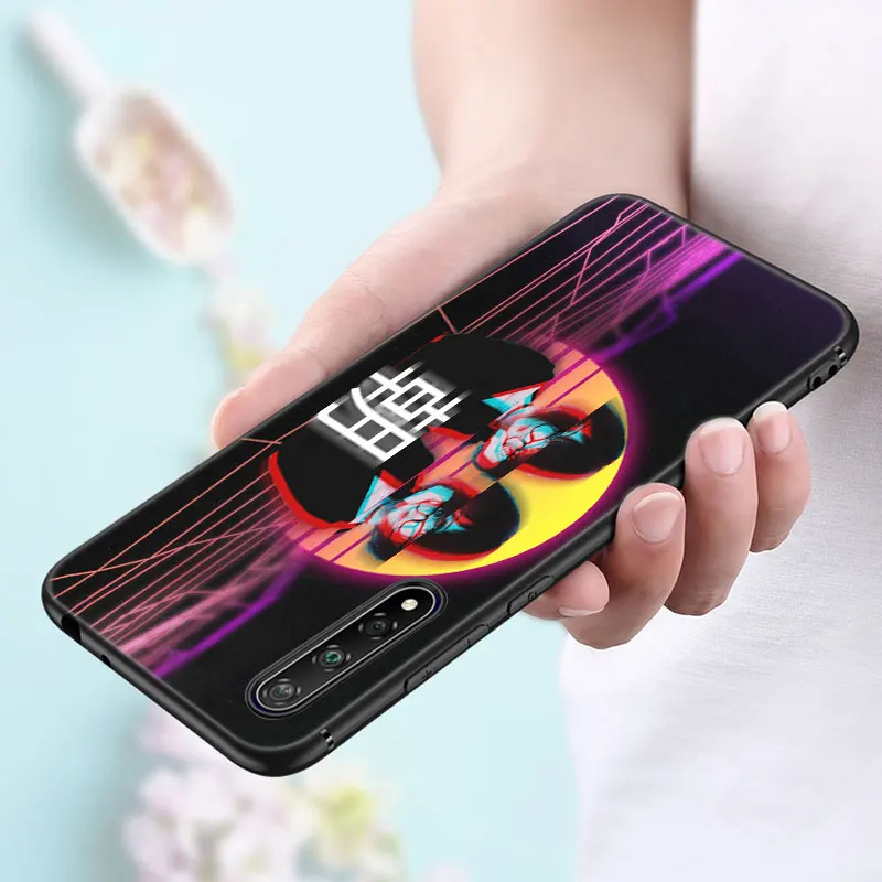 Аниме Vaporwave Glitch Чехол для телефона для Huawei Y5 Lite Y6 Y7 Y9 Prime 2018 2019 2020 Y5P Y6P Y6S Y7A Y7P Y8P Y8S Y9A Y9S Чехол Изображение 4