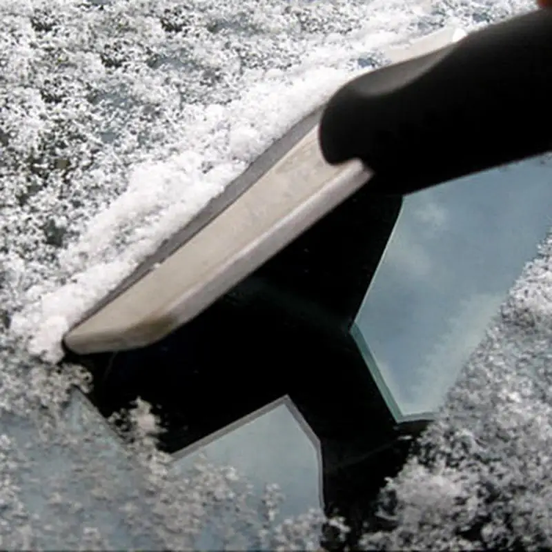 Универсальный автомобиль Зимний скребок для снега и льда Щетка для удаления снега Щетка для удаления лопаты Скребок для льда Автомойка и техническое обслуживание автомобилей Изображение 1