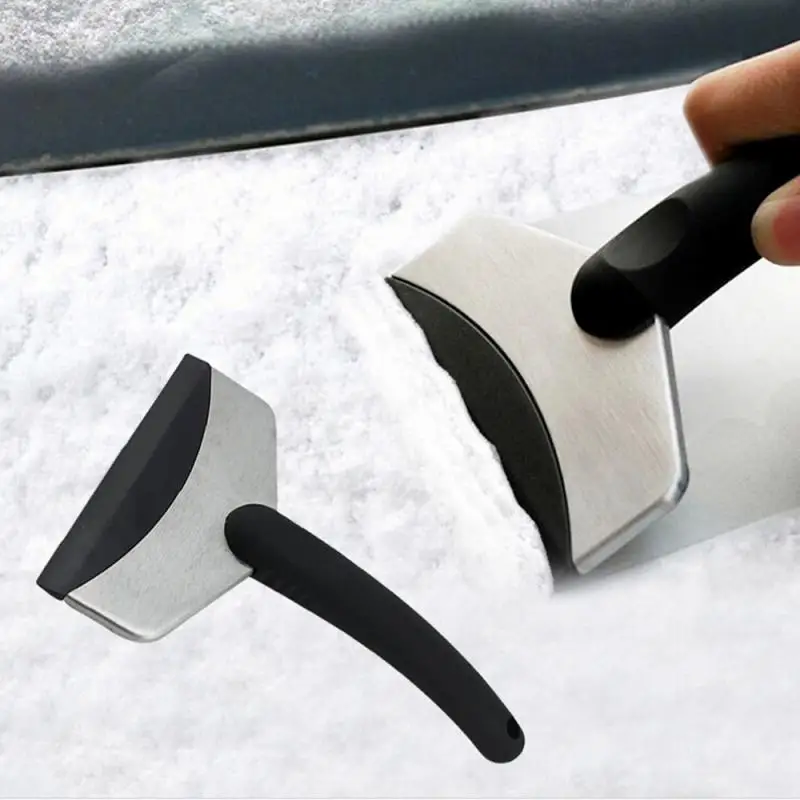 Универсальный автомобиль Зимний скребок для снега и льда Щетка для удаления снега Щетка для удаления лопаты Скребок для льда Автомойка и техническое обслуживание автомобилей Изображение 5