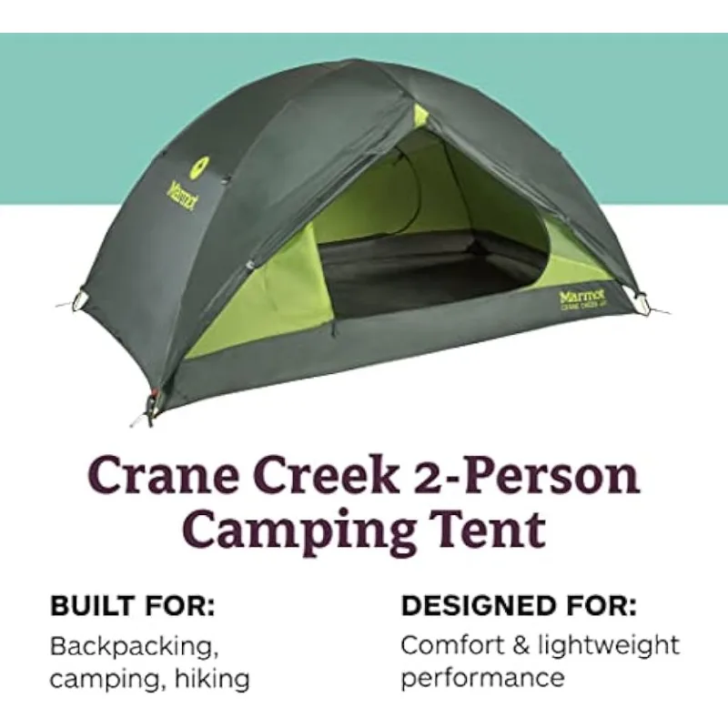 Marmot Crane Creek 2P/3P Палатки и следы для кемпинга Изображение 1