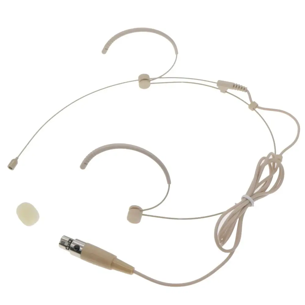 Pro CM330 Strong Double Ear Hanging Headset Микрофон для AKG Samson Gemini Wirelss BodyPack Transmitter Mini 3Pin TA3F Top Mic Изображение 0