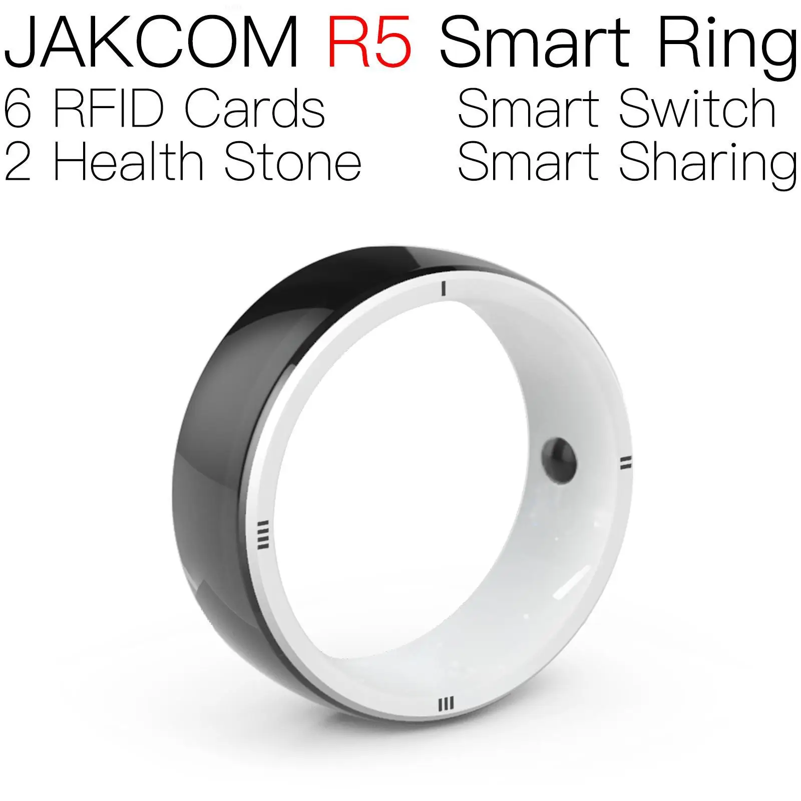 JAKCOM R5 Smart Ring Новый продукт в виде RFID diy пустые карты с кольцом слота для чипа голубиный ключ win 10 этикетка t5577 катушка наклейка двойная Изображение 0