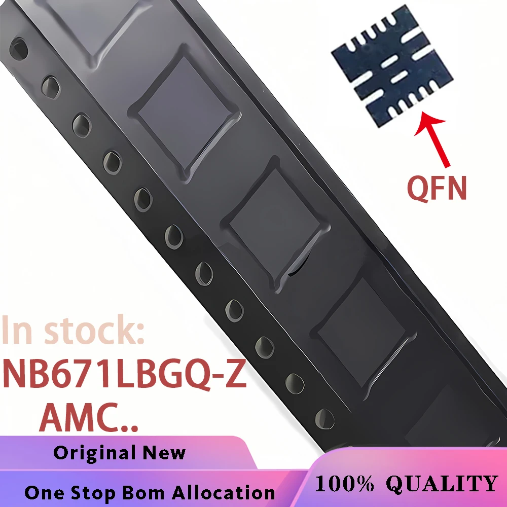 (5PCS)100% новый чипсет NB671LBGQ-Z AMCG AMCF AMCE AMC QFN-16 Изображение 0