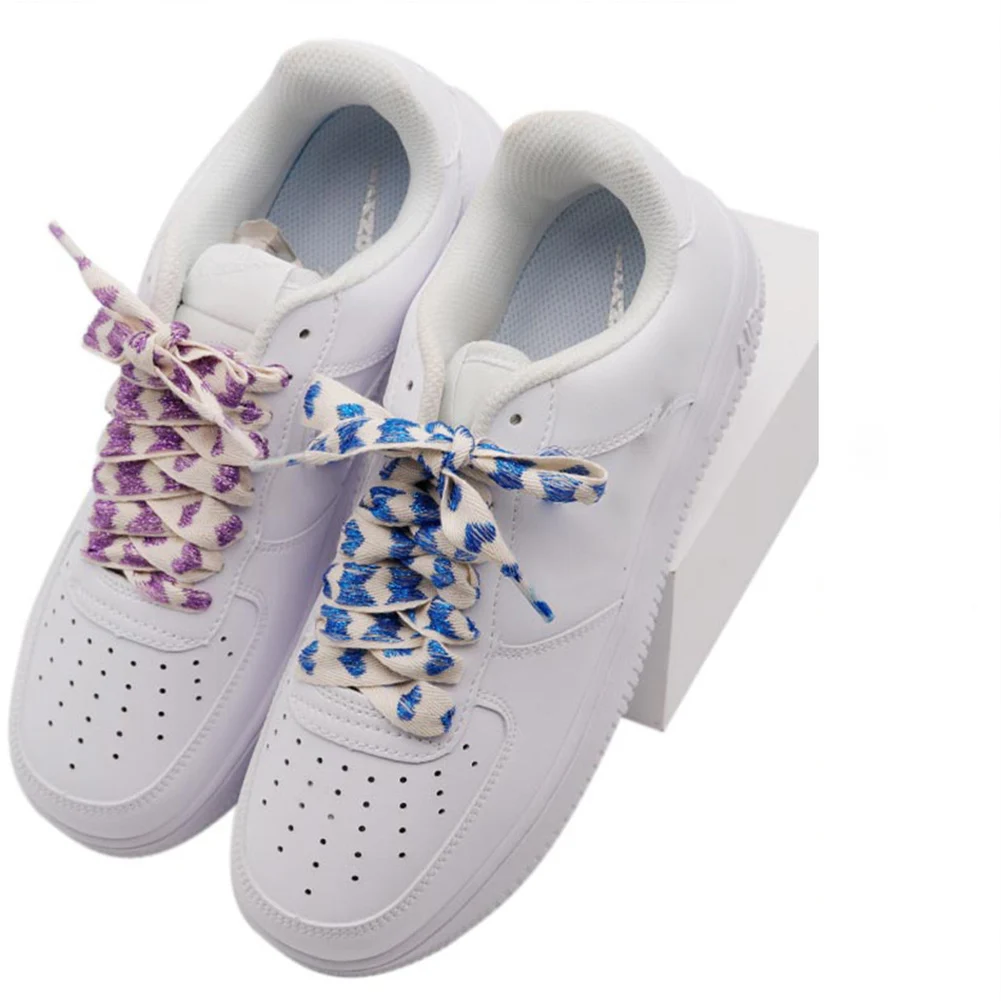 Струны Эластичные шнурки Шнурки для обуви Шнурки для обуви Шнурки в форме сердца для любви Шнурки для женщин Спортивные шнурки для обуви Изображение 0
